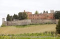 The Castello di Brolio, Gaiole in Chianti, Tuscany, Italy Royalty Free Stock Photo