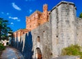 Castello di Brolio near Gaiole in Chianti. Chianti Valley, Siena, Tuscany Royalty Free Stock Photo