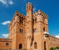 Castello di Brolio near Gaiole in Chianti. Chianti Valley, Siena, Tuscany Royalty Free Stock Photo