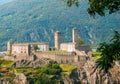 Castello di Castelgrande in Bellinzona, Switzerland, spectacular closer shot