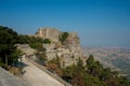 Castello di Venere in Erice. Sicily, Italy. Royalty Free Stock Photo