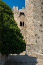 Castello di Venere in Erice. Sicily, Italy. Royalty Free Stock Photo