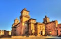 Castello Estense or castello di San Michele in Ferrara Royalty Free Stock Photo