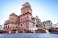 The Castello Estense in Ferrara in Italy