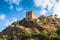 Castello Normanno in Forza d'Agro. Sicily Royalty Free Stock Photo