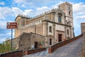 Castello Normanno in Forza d'Agro. Sicily Royalty Free Stock Photo