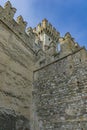 Castello Scaligero Di Sirmione Sirmione Castle, from 14th  Century at Lake Garda, Sirmione, Italy Royalty Free Stock Photo