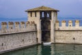 Castello Scaligero Di Sirmione Sirmione Castle, from 14th  Century at Lake Garda, Sirmione, Italy Royalty Free Stock Photo