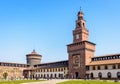 The Castello Sforzesco Sforza Castle in Milan, Italy Royalty Free Stock Photo