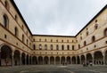 Castello Sforzesco or Sforza Castle in Milan, Italy. Royalty Free Stock Photo