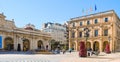 Town square of Castello de la Plana, Spain Royalty Free Stock Photo