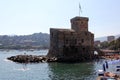 Castello sul Mare, Rapallo, Italy Royalty Free Stock Photo