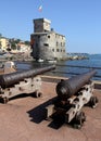 Castello sul Mare, Rapallo, Italy Royalty Free Stock Photo