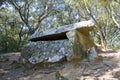 Castellruf Dolmen, Spain Royalty Free Stock Photo