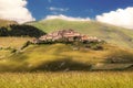 Castelluccio di Norcia (Perugia, Umbria, Italy) - Landscape in t Royalty Free Stock Photo