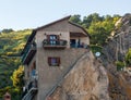 Tipical house of Castelmezzano, a little village on appenini mountains, province of Potenza