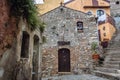 Castelmola town on Sicily island, Italy Royalty Free Stock Photo