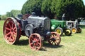 Castelnuovo don Bosco, Piedmont, Italy -07/07/2012- Exhibition of vintage tractors and machinery for agriculture Royalty Free Stock Photo