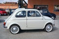 Castelnuovo don Bosco, Piedmont/Italy- 03/10/2019-Meeting of old Fiat 500 Italian classic cars