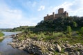 Castelo de Almourol castle with tejo tagus river, Portugal Royalty Free Stock Photo