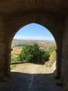 Castelo de Monsaraz - medieval village Monsaraz Portugal Royalty Free Stock Photo