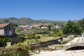 Castelo Novo Portuguese historic village view from Alpreade river