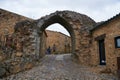 Castelo Rodrigo city castle entrance, in Portugal