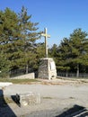 Castelpetroso - Croce dalla Cappella delle Apparizioni