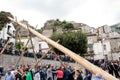 Castelsaraceno, Italy, 18-06-2017: La Festa della `Ndenna, Rito