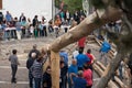 Castelsaraceno, Italy, 18-06-2017: La Festa della `Ndenna, Rito