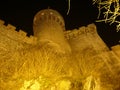 Castelul Corvinilor Hunedoara on night