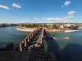 Castelvecchio Bridge aka Scaliger Bridge in Verona Royalty Free Stock Photo