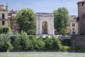 Castelvecchio Bridge fortified bridge in Veron on Adige River, historic place