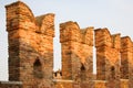 Castelvecchio bridge, Verona Royalty Free Stock Photo