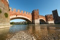 Castelvecchio Bridge - Verona Italy Royalty Free Stock Photo