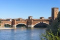 Castelvecchio Bridge - Verona Italy Royalty Free Stock Photo