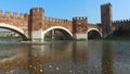 Castelvecchio Bridge in Verona, Italy