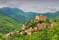 Castelvecchio di Rocca Barbena Royalty Free Stock Photo