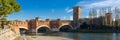 Castelvecchio and its bridge, in Verona