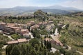Castiglione d'Orcia place, Italy Royalty Free Stock Photo