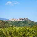 Castiglione di Sicilia town on hill in Sicily