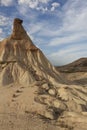 Castildetierra in Bardenas Reales Royalty Free Stock Photo