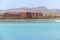 Castillo Caleta de Fuste turquoise water on Fuerteventura