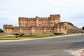 Castillo de Coca, ancient Spanish castle of the village Coca Royalty Free Stock Photo