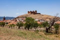 The Castillo de la Calahorra is on a hill, cerro Amesetado, 1240 m above sea level in the flanks of the mighty Sierra Nevada.