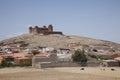 Castillo de La Calahorra located on one of the hilltops in Andalusia
