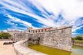 Castillo de la Real Fuerza, Havana, Cuba. Copy space for text. Royalty Free Stock Photo