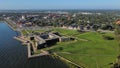 Castillo de San Marcos National Monument in St. Augustine, Florida Royalty Free Stock Photo