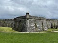 Castillo de San Marcos National Monument in St. Augustine, Florida Royalty Free Stock Photo