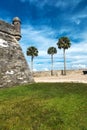 Castillo de San Marcos National Monument  in St. Augustine, Florida Royalty Free Stock Photo